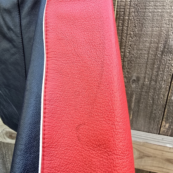 Jeff Gordon 24 Jacket Womens Small Black Red NASCAR Racing Genuine Leather - Picture 6 of 16